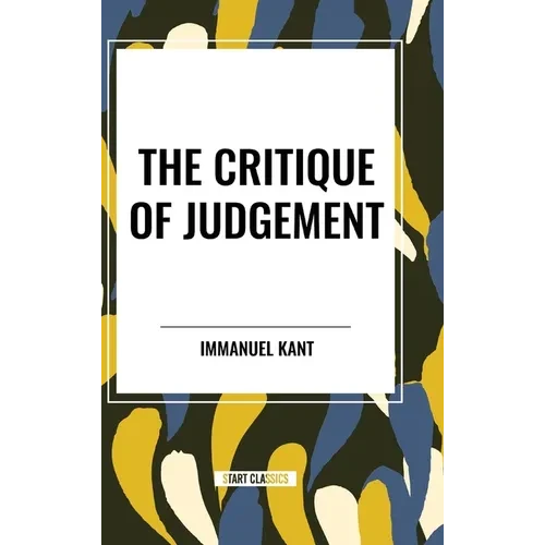 The Critique of Judgement - Hardcover