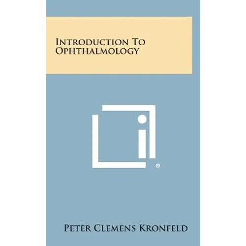 Introduction To Ophthalmology - Hardcover