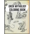 Greek Mythology Coloring Book: Gods, Heroes and Legendary Creatures of Ancient Greece - Hardcover