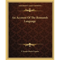 An Account Of The Romansh Language - Paperback