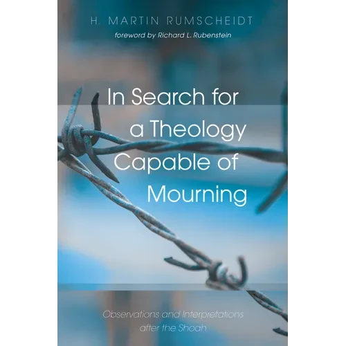 In Search for a Theology Capable of Mourning: Observations and Interpretations After the Shoah - Paperback
