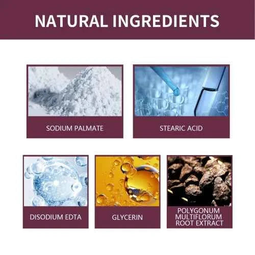 South Moon Korea Polygonum Darkening Shampoo  Brightening Restores Natural Color Black Strong Nourishing Hair