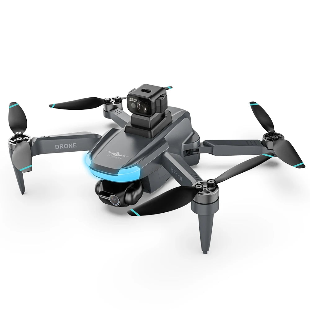 New KFPLAN KF110 MINI Drone Brushless Motor 4K Camera EIS Obstacle Avoidance Professional 226G Quadcopter RC Drone Toy for Gifts