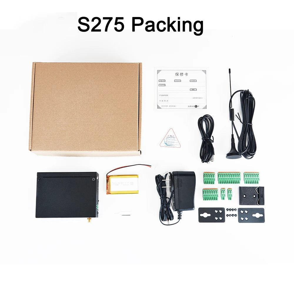 High Quality Gateways S275 Industrial Grade 4G Iot Telemetry Terminal Cellular Iot M2M Rtu for Automated Control Systems