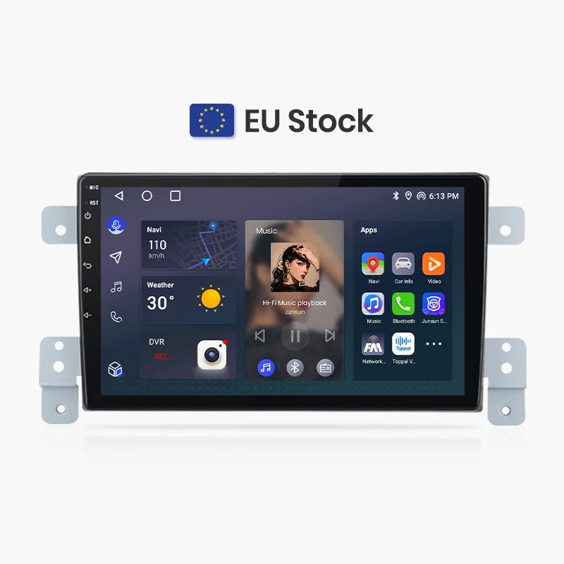 Junsun V1 EU Stock CarPlay for Suzuki Grand Vitara 3 Android Car Radio for Suzuki Grand Vitara 3 2005-2015 Multimedia Car Stereo