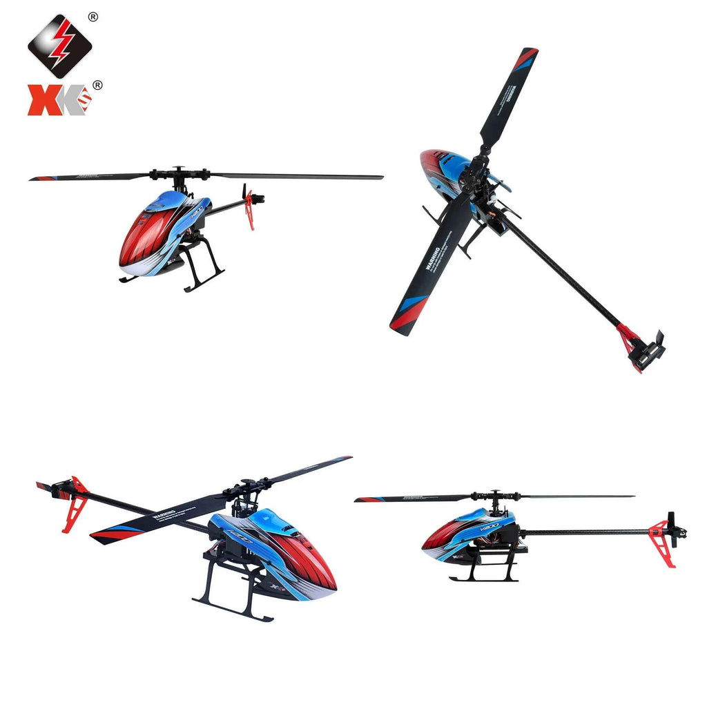 WLtoys XK K200 RC Helicopter 4CH 6G 6-Aixs Gyro Single Propeller Without Ailerons Altitude Hold Aircraft Drone Toys