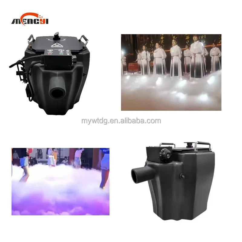3500w Tube Wedding Stage Party Smoke Nimbus Dry Ice Low Fog Machine