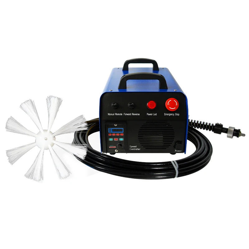 Handheld Portable Flexible Shaft Hvac air Conditioner Duct Power Chimney Cleaning Machine