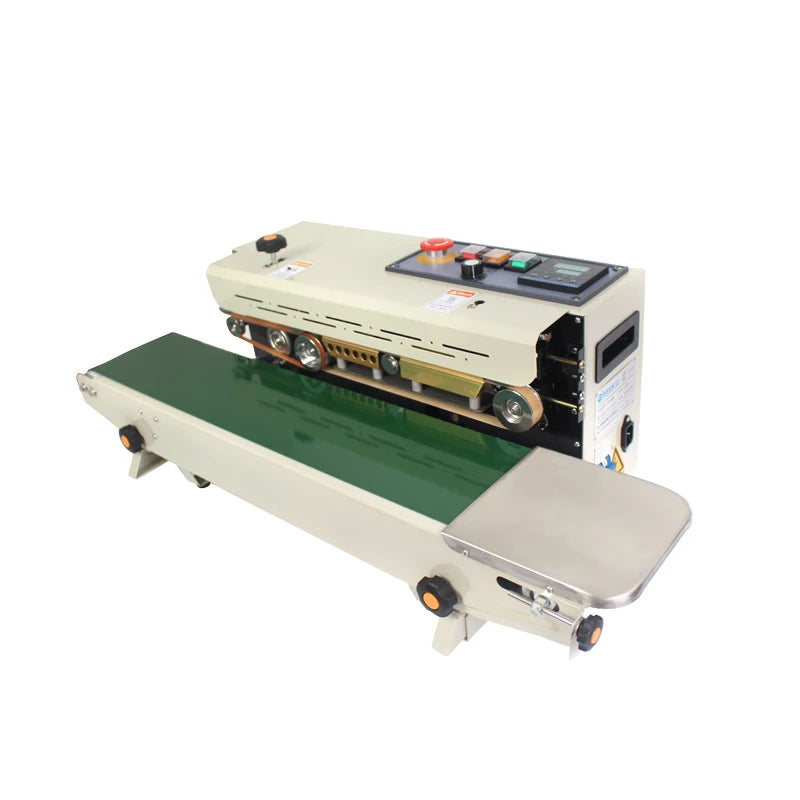 FR-900 Continuous Bag Sealer Durable Plastic Pouch Sealer, Persistent Sealing Device