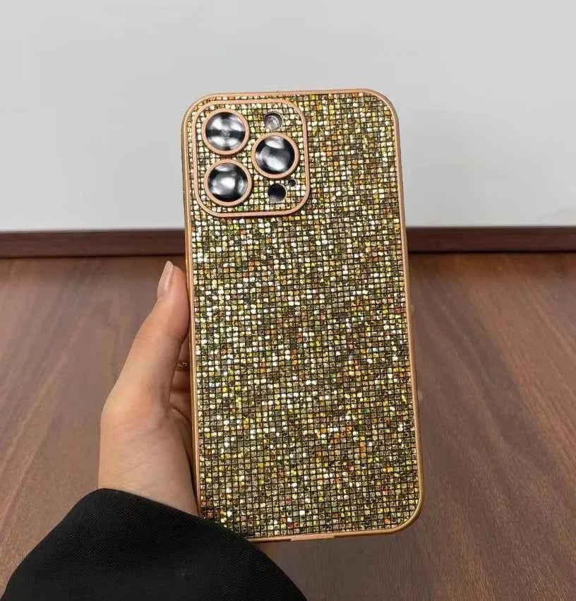 Luxury Women's Bling Diamond 3D Glitter Rhinestone Phone Cases for iPhone 15 15 Pro Max Sparkle Shiny Cute Mobile Phone Cases