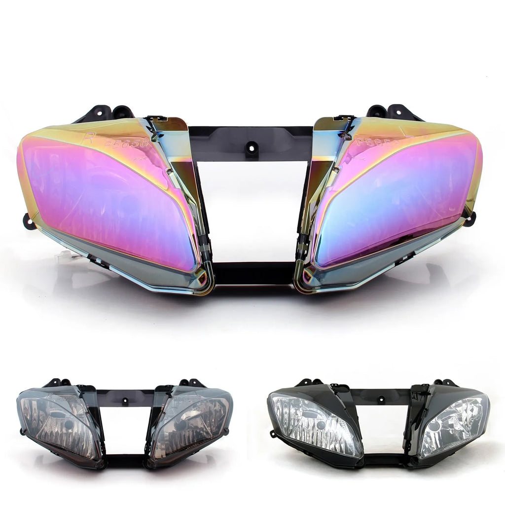 Motor Smoke Front Headlight Headlamp Assembly for Yamaha YZF 600 R6 2006-2007