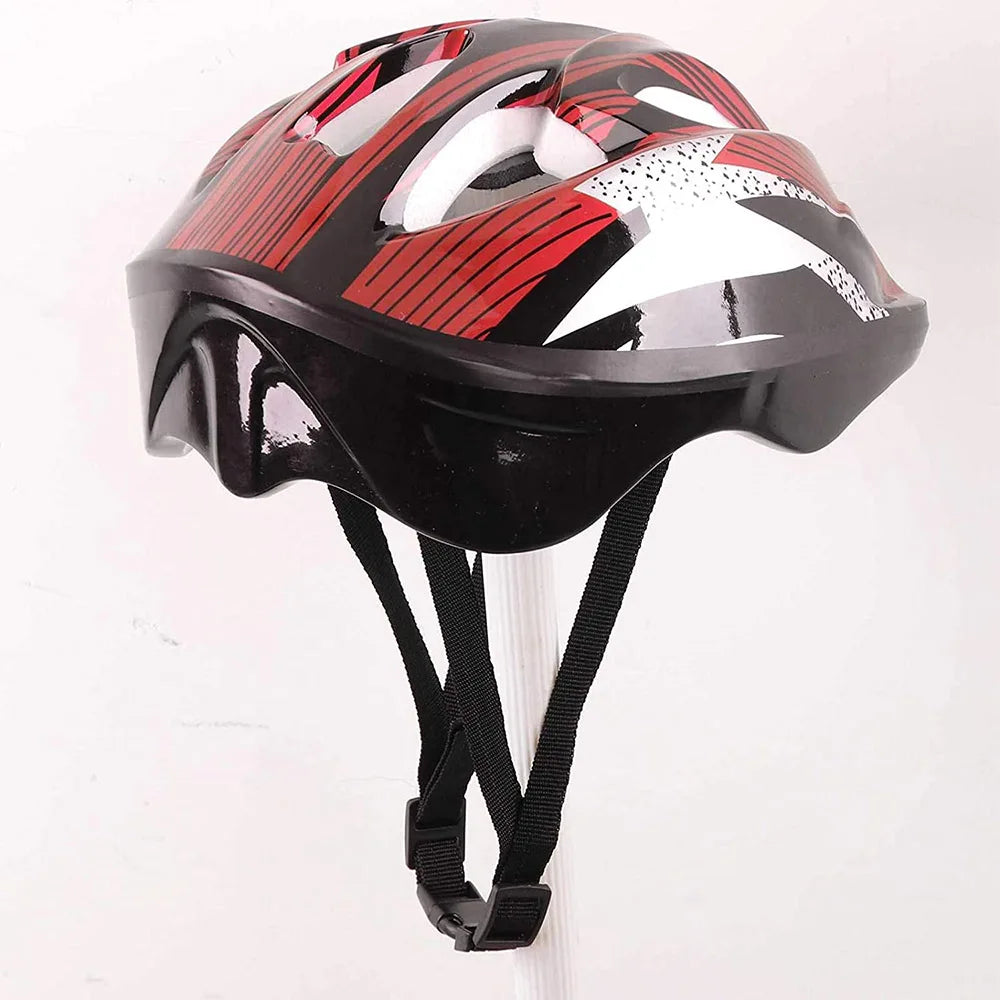 Kids Adjustable Helmet Protective Gear Set Sports Knee Elbow Wrist Pads for Children Boys Girls Bike Skateboard Scooter Roller