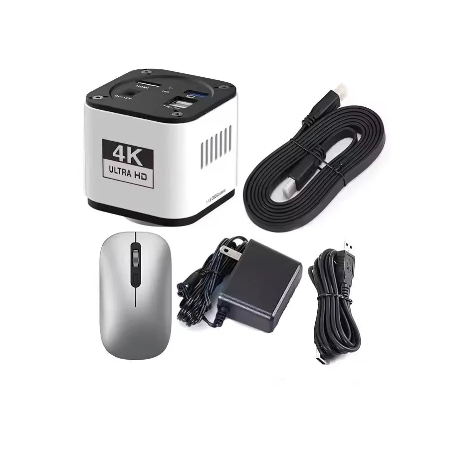 4K HD Camera 60FPS Trinocular Digital Camera IMX678 USB Type-c PC Industry Video Dental Camera USB Mount Motherboard Repair Tool