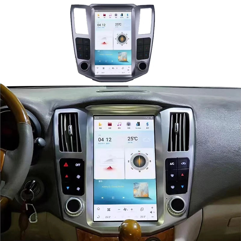 8G+128G 11.8" Android Car Radio for Lexus RX300 RX330 with GPS IPS Touch Screen Mirror Link FM Transmitter 1 Year Warranty