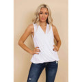 TD Cuban Love V Neck Tank Breathable Spandex Jersey Fabric Casual Short Length with Print Applique Decoration One Size Fits All