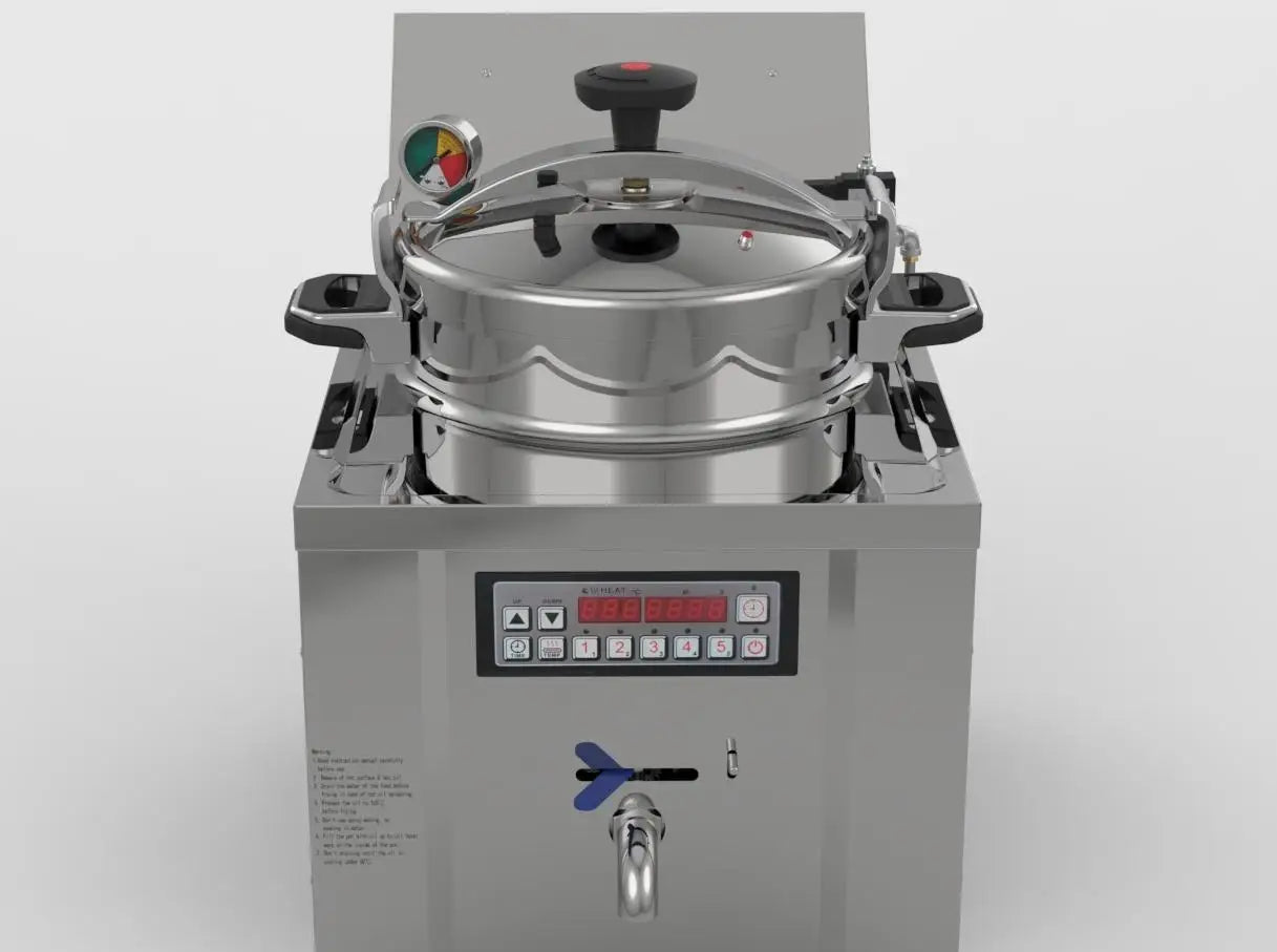 MDXZ-22 Chicken Table Top Oil 12.5l Pressure Open Fryer Fried Chicken Fryer