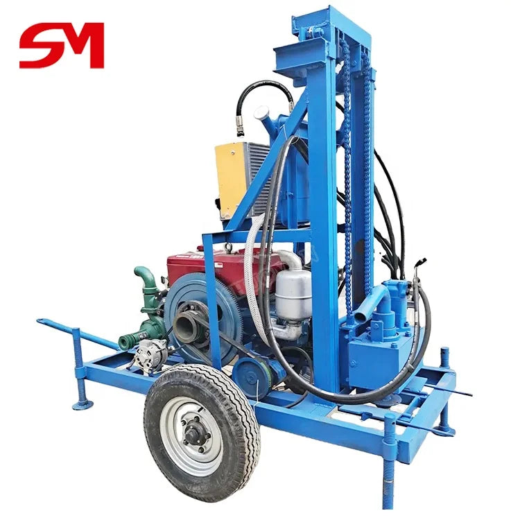 High Profits And Low Investment Hydraulic 600M Water Well Drilling Machine