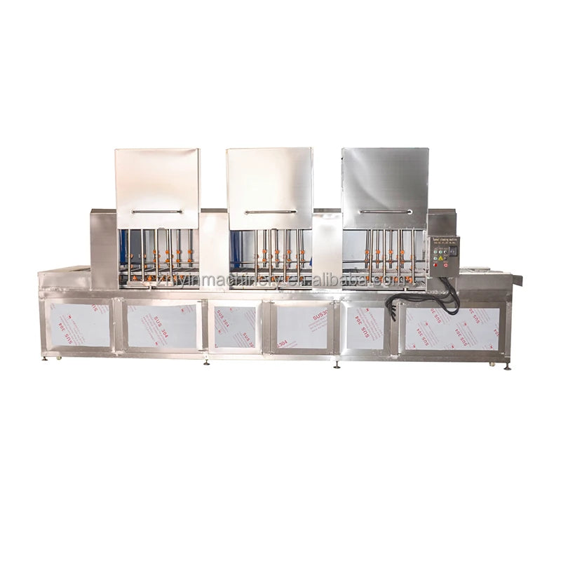 Logistics Turnover Basket Cleaning Machine High-Pressure Spray Seafood Box Cleaning Chicken Cage Cleaning Washing Machine