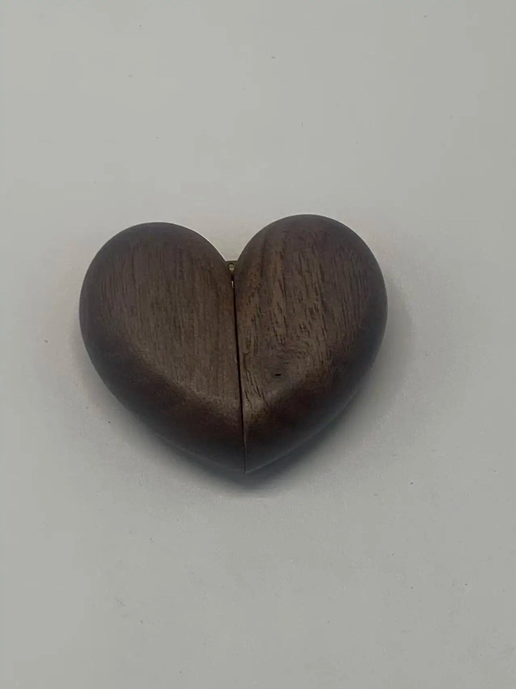 USA Free Shipping 12 Pcs Pack Magnetic Walnut Wooden Ring Box Jewelry Box Wedding Ring Box Ring for Storage Box Proposal Gift