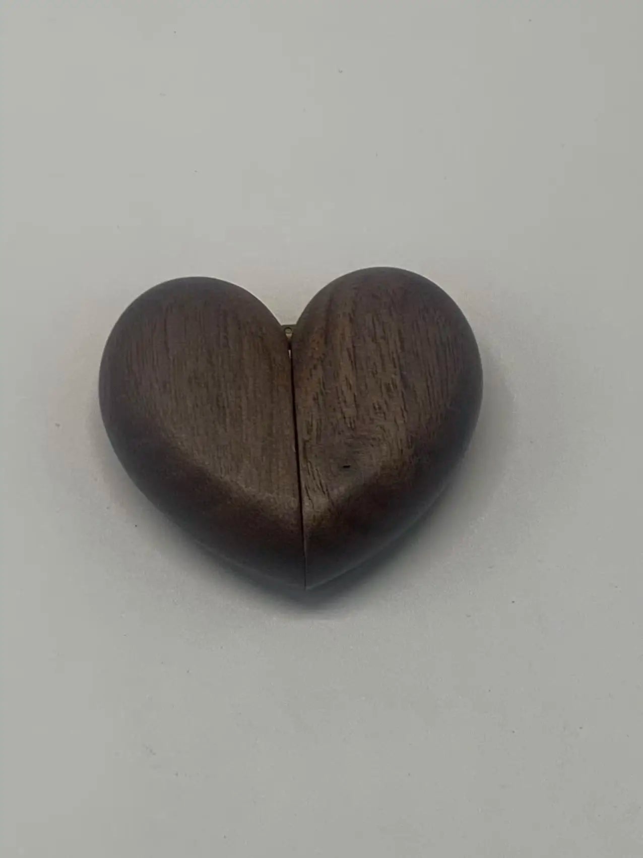 USA Free Shipping 12 Pcs Pack Magnetic Walnut Wooden Ring Box Jewelry Box Wedding Ring Box Ring for Storage Box Proposal Gift