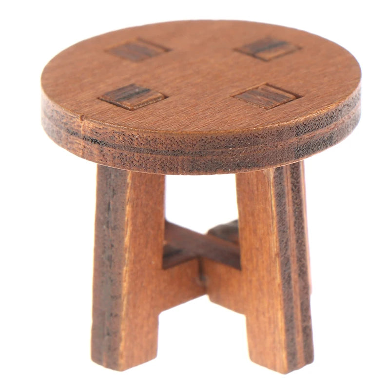 Dollhouse Miniature Furniture  Teatable Coffee Table Doll House Decor Dolls Simulation Home Toy Kid Gift