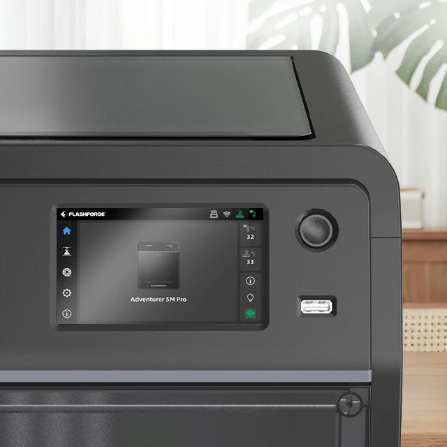 Adventurer 5M Pro Quick Printing 3D Toy Printer Fast Speed 600mm/s Automatic Grade 1-Year Warranty