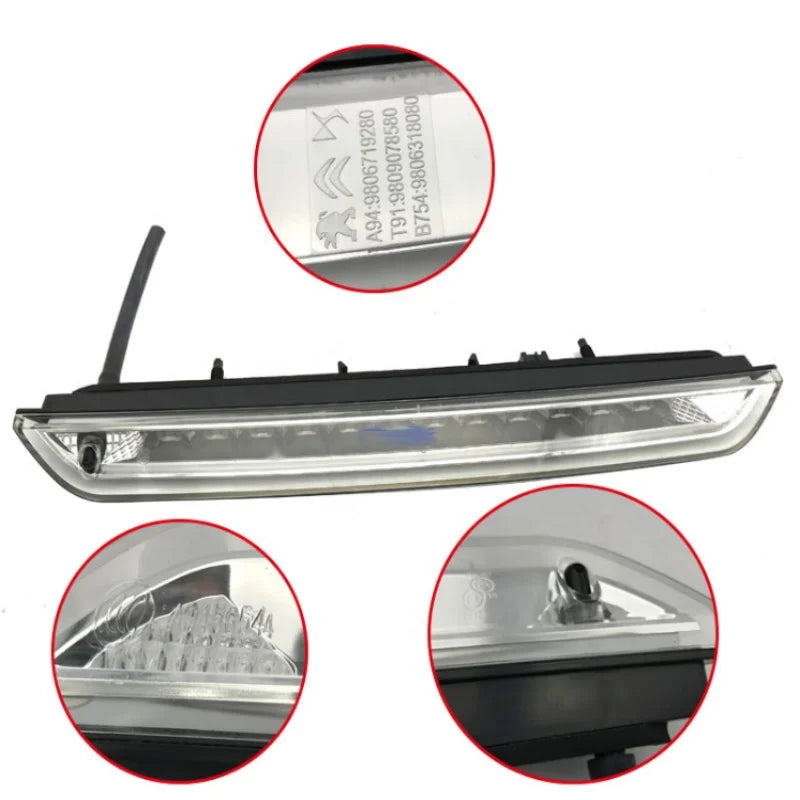 9808930980 6351HH 6350V2 New Original Third High Mount Brake Rear Stop Tail Light Lamp for Peugeot 208 308S 2008 Citroen C3XR