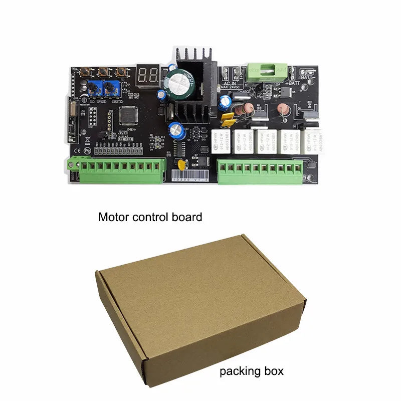Use 220VAC 110VAC Output DC 12V 24V PCB Board of Automatic Double Arms Swing Gate Opener Control Board Panel Motherboard Card