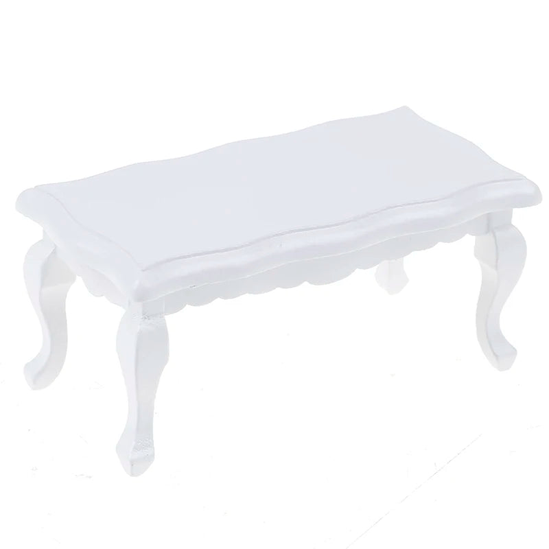 Dollhouse Miniature Furniture  Teatable Coffee Table Doll House Decor Dolls Simulation Home Toy Kid Gift