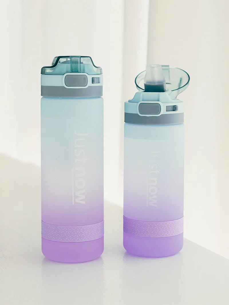 600ml New Fashion Water Bottle Free Shipping Items Portable Outdoor Shaker Sport Cute Drinking Plastic Water Bottles For Girls