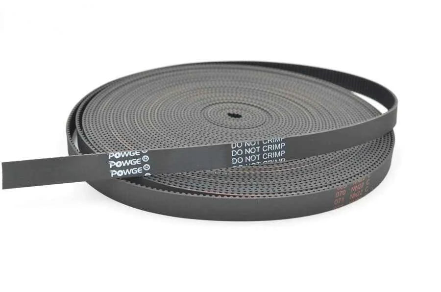 GKTOOLS 2MGT 2M 2GT Open Synchronous Timing belt width 6/9/10/15mm Rubber Samll Backlash GT2 2GT-6/2GT-9/2GT-15 3D printer
