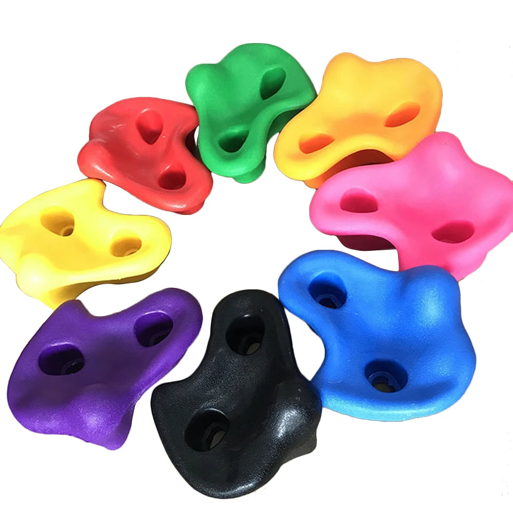 Kids Rock Climbing Games Toys for Children Wall Climbing Stones Child Playground Indoor  Outdoor Rock Wall Climbing Kit