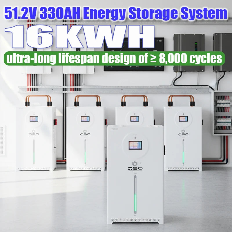 QSO 4nrgy Pl 16kwh All in One ESS 51.2V 314AH Magazyn Energi 15Kw Hektary Ofgrid Off Grid 15kwh Solar 48V Lifepo4 Battery Pack