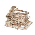 Robotime Self Wooden Assemble Toy LG501 DIY Wood Marble Run 3D Puzzle Mechanical Gear Model for Dropshipping