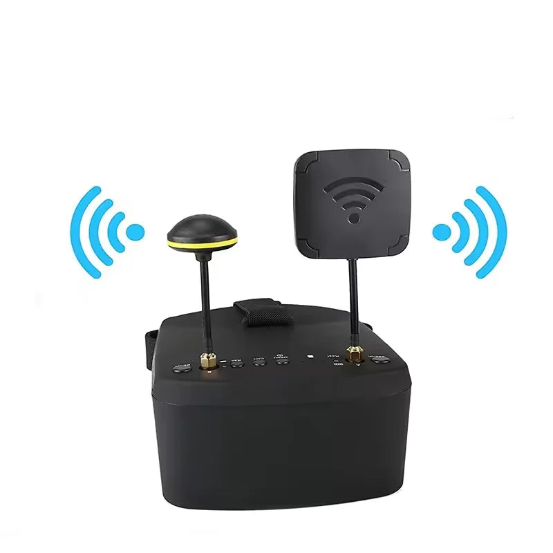 LS-800D 5-Inch 40CH 5.8G FPV Video Goggles with Image Transmission DVR Recording and Remote Control Drones Accessories