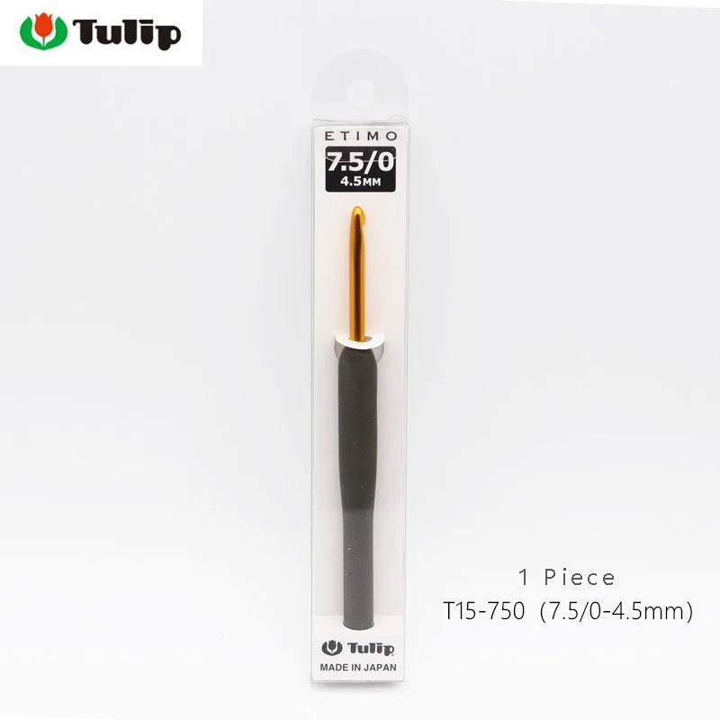 1Piece Tulip Etimo Crochet Hooks Tulip Crochet Needles Knitting Hooks Sweater Yarn Crochet From Japan