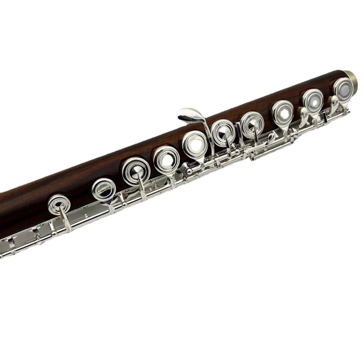 Mahogany Flute Instrument Professional Adult General Play 17-hole Open Hole B-tail C Key MGWT