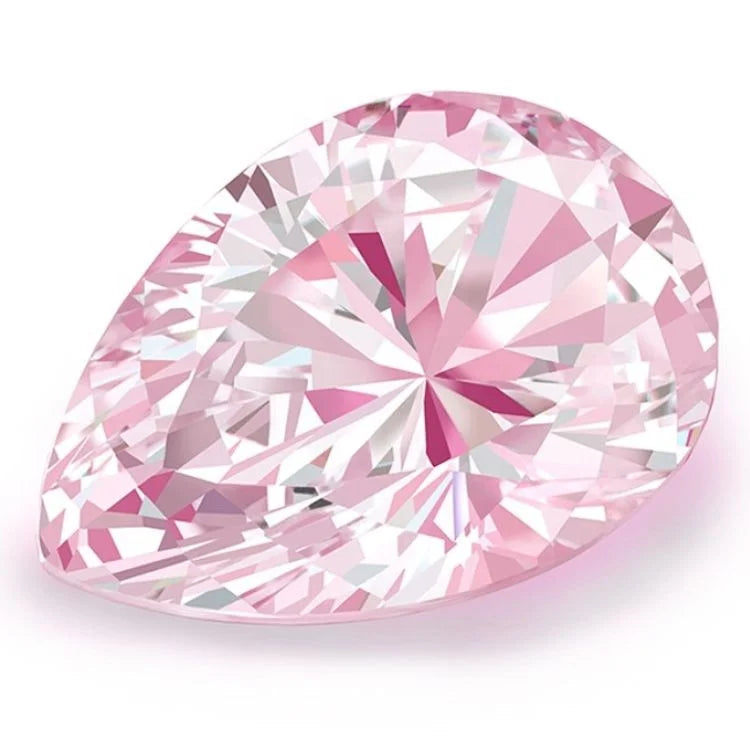 Fancy Design 1carat Fancy Intense Pink Diamond Pear Shape VS Lab Grown Diamond With IGI Certified