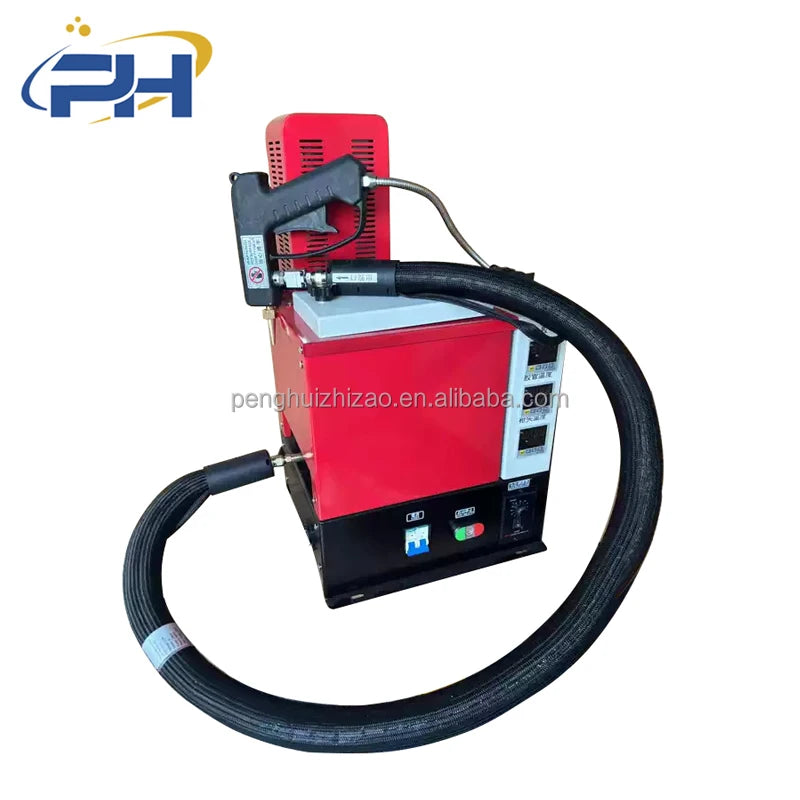 Handheld 5L Hot Melt Glue Tank with Hose and Gun Hot Glue Gun Machine 5KG Hot Melt Heating Adhesive Applicator