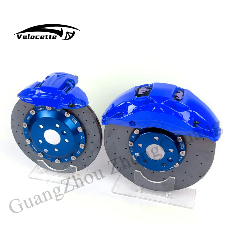Caliper Upgrade for Auto 400mm Carbon Rotor Front Rear Wheels 10N for Audi A5 A7 A8 E-tron Carbon Ceramic Brake Disc