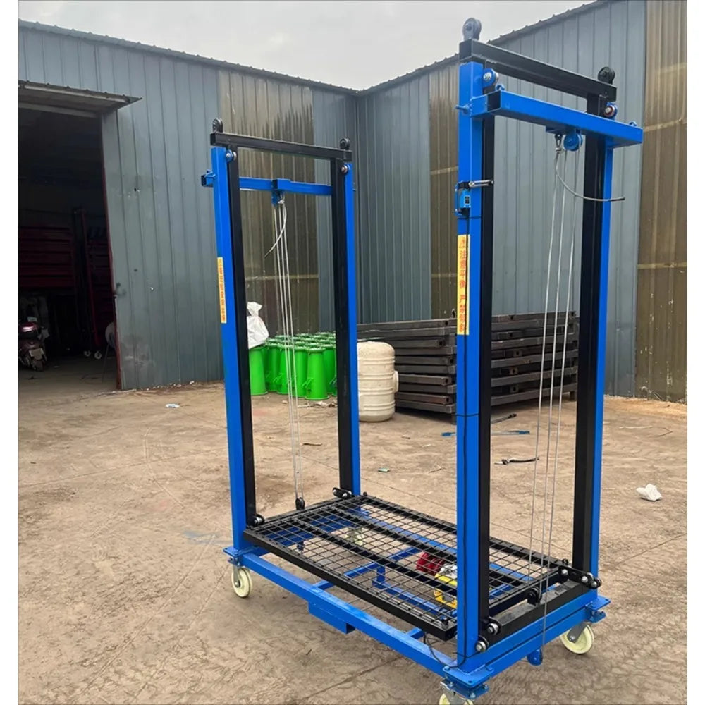Electric Scaffolding Lift Foldable Mobile Remote Control Hydraulic Lifting Platform