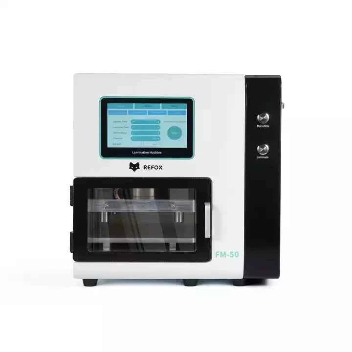 REFOX FM-50 12.9 Inch OCA Laminator Debubbler With Bubble Removal for Phone Curved / Flat Tablet Screen Refurbish Repair Tools
