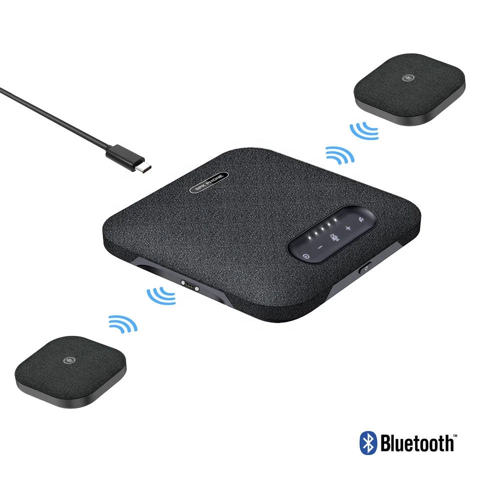 Noise Canceling Wireless Speakerphone Conference Audio System