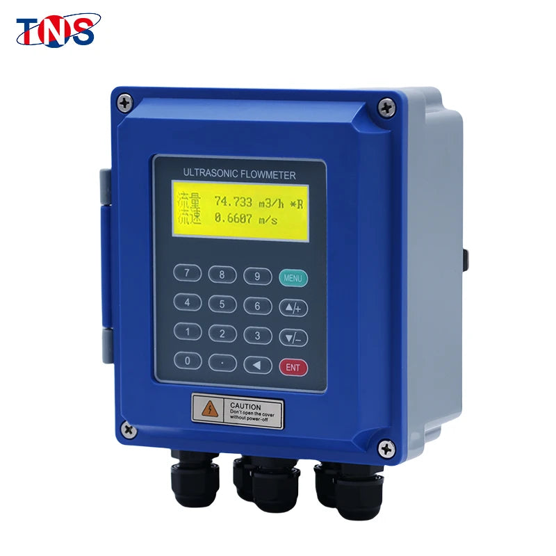Clamp-On Ultrasonic Water Flow Meter DN15-DN6000 TBF-2000SS OEM High Accuracy +/-1%