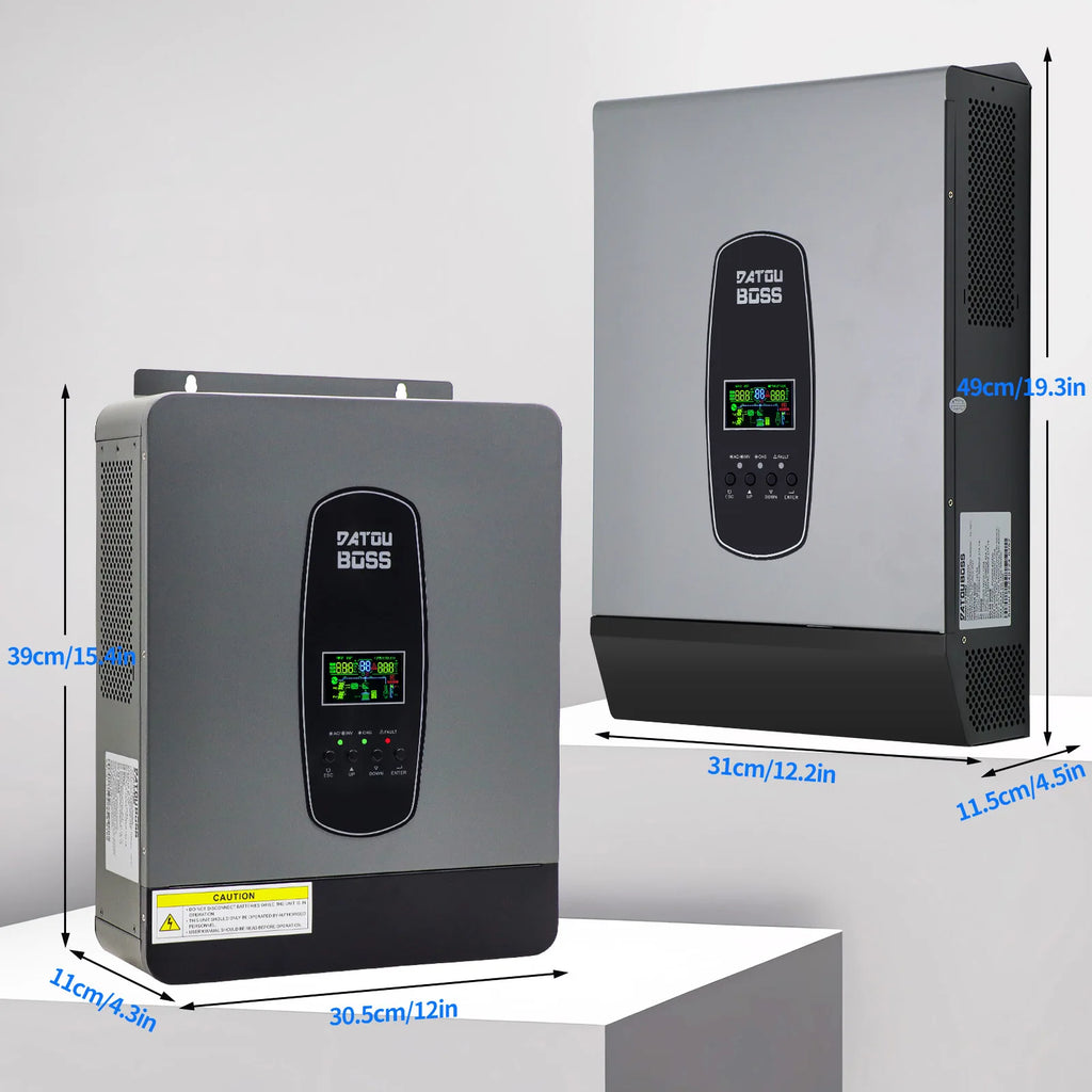EU USA Stock 11KW 6.2KW Hybrid Inverter Solar System 48V 120A MPPT 220V Pure Sine Wave Inverter with Home Energy Storage