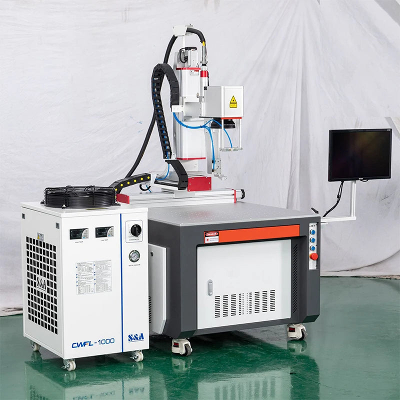 Stainless Steel Aluminum Copper Lithium Battery Welding Machine Fiber Fully Automatic Laser Welding Machine