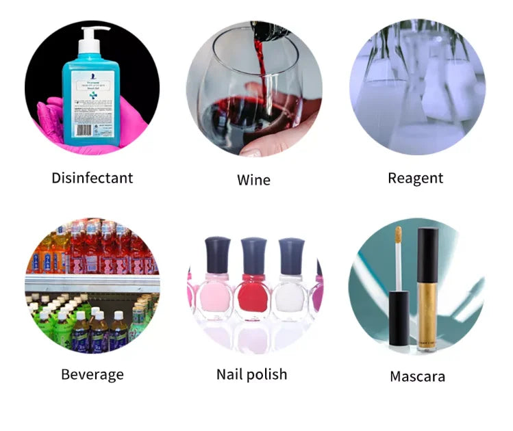 Sanying Hot Sale Peristaltic Pump Lotion Nail Polish Cream Lip Gloss Perfume Bottle Filling Machine