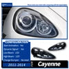 Car Styling Head Lamp for Porsche Cayenne LED Headlight Projector Lens 2011-2018 Dynamic Signal Front Drl Automotive Accessories