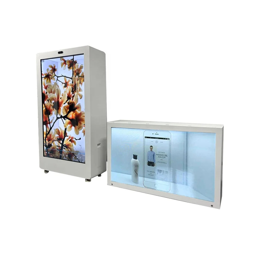 VISIGN Hot-pick UHD 3d Box Hologram Effect Multi Sizes 8 Inch to 98 Inch Capacitive Touch LCD Transparent Box with AI Software