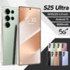 Hot Selling S25Ultra 16+1TB Qudad Core Android Phone with Face Recognition& HD Screen Cellphone Android 15 4g 5g Mobile Phones